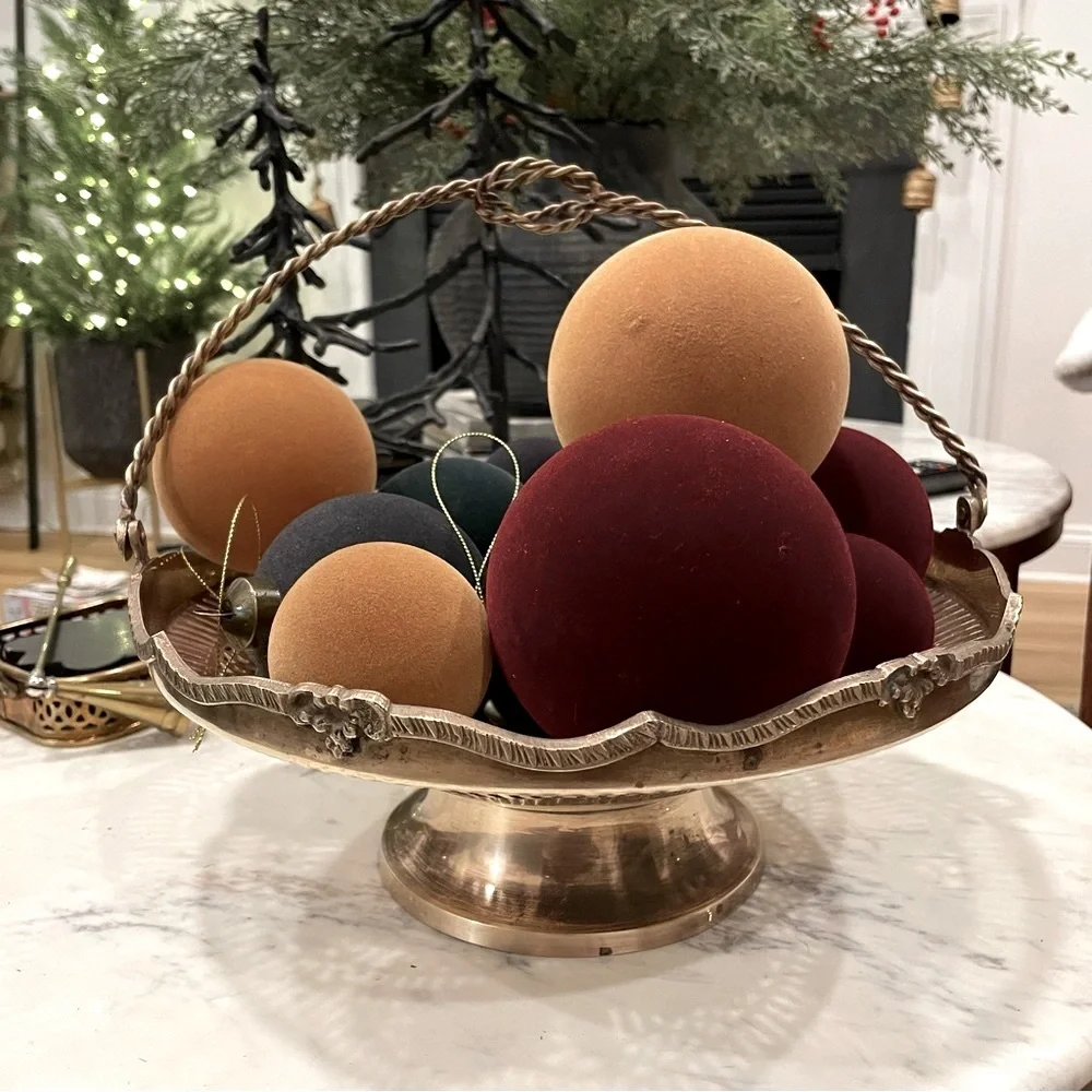 Set of 11 Velvet Christmas Ornaments - Threshold™ designed with Studio McGee